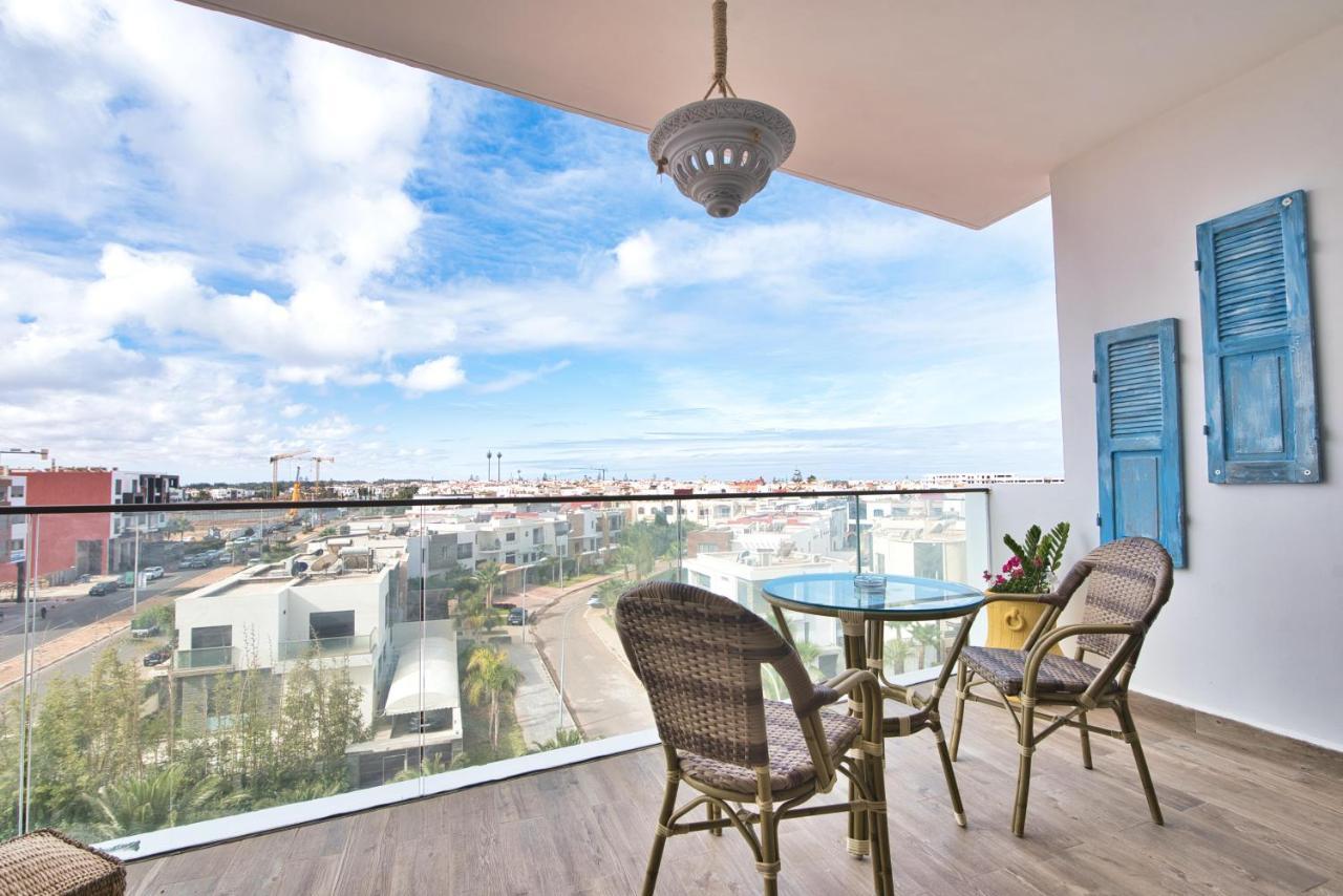 Luxury Apartment 90Sqm With Pool Near Beach Wifi Unlimited Optical Fiber Agadir Buitenkant foto